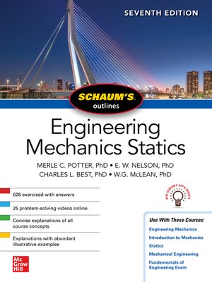 cover image of Schaum's Outline of Engineering Mechanics